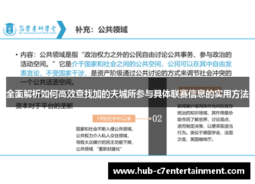 全面解析如何高效查找加的夫城所参与具体联赛信息的实用方法